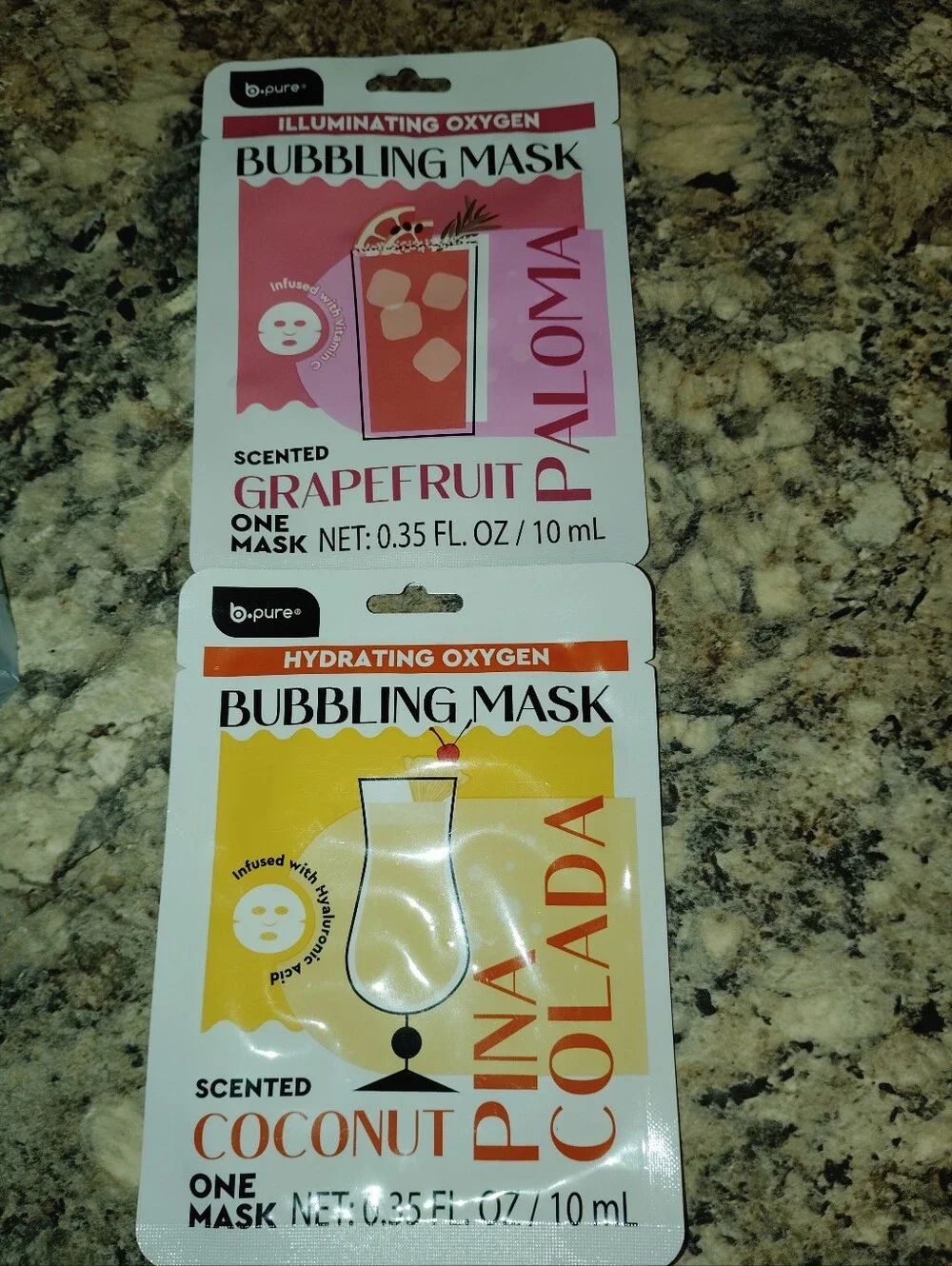 Hydrating bubbling face mask. Hydrating oxygen infused Set
